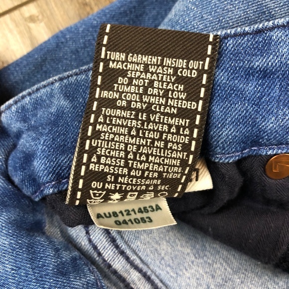7 For All Mankind Ankle Skinny Jeans Pants Denim ((size 27)) - Picture 6 of 8